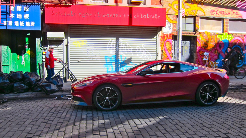 Illustration for article titled The Sadomasochistic Joy Of Driving A $300K Aston Martin In New York